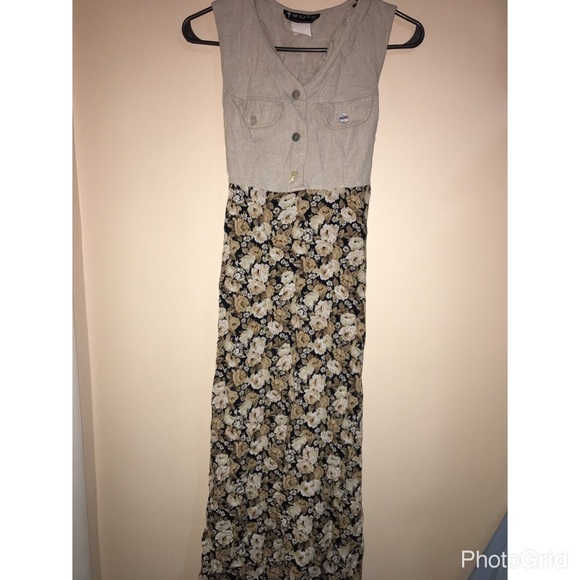 Vintage floral dress