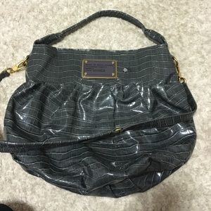 Gray-blue Marc Jacobs hobo