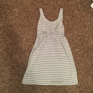 Grey striped summer dress!