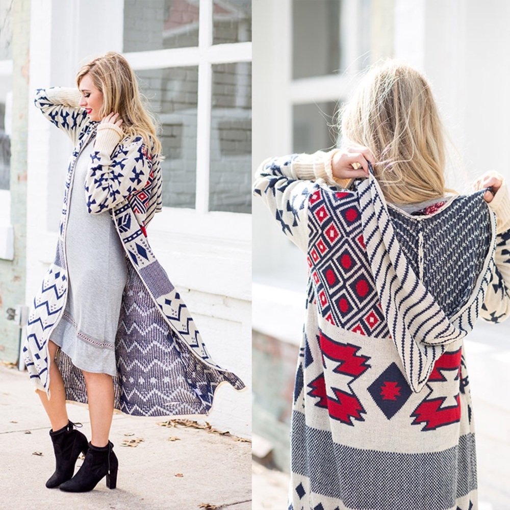 *SALE* Trench Sweater Cardigan