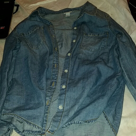 Denim shirt