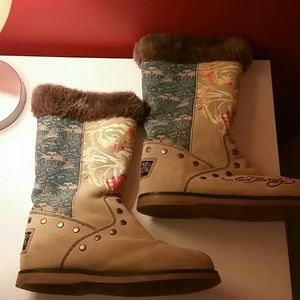 Ed hardy winter boots