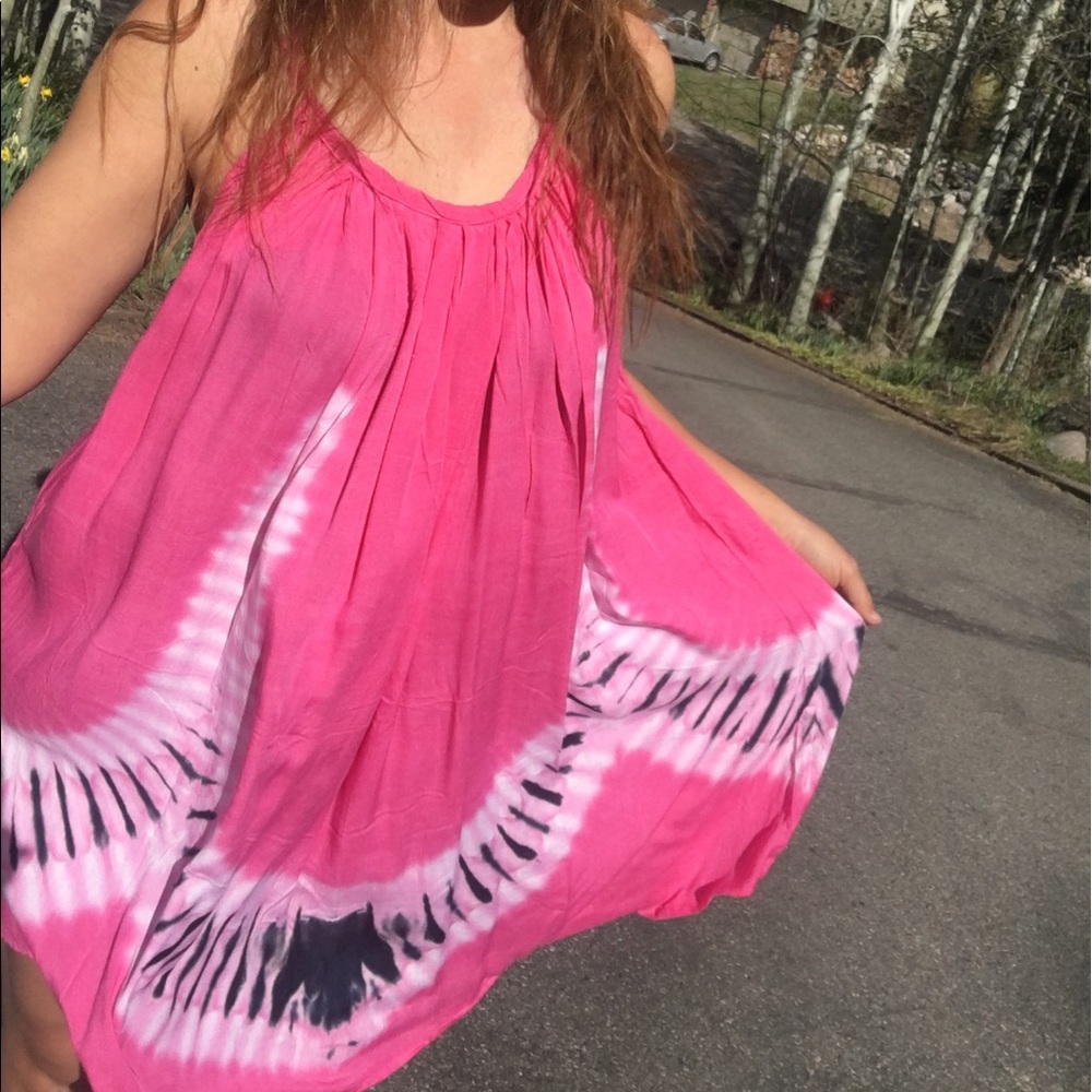 Pink Beach Dress