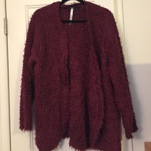 Burgundy sweater