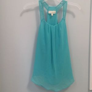 Light blue/green top