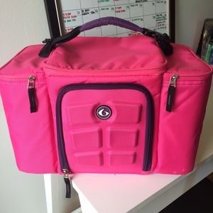 Hot Pink 6 Pack Bag