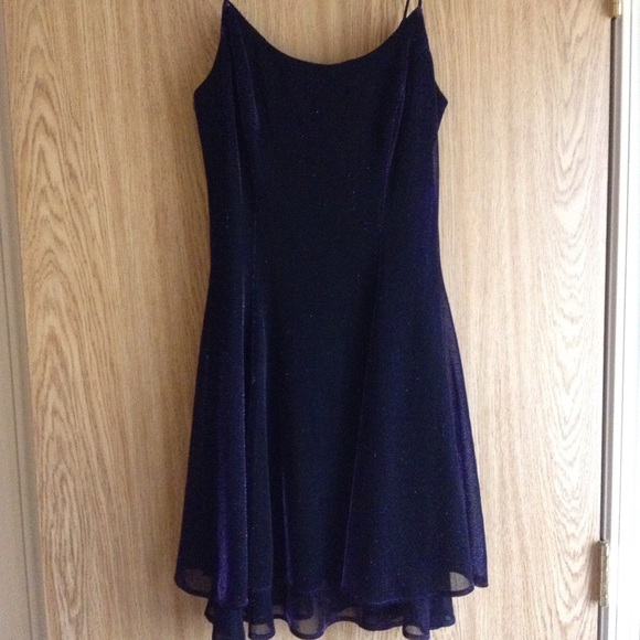 Purple Sparkly Special Occasion Dress