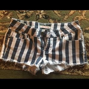 Striped shorts