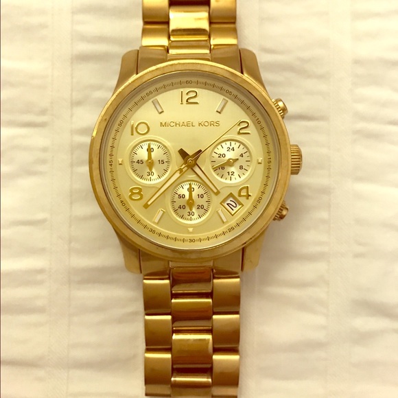 MICHAEL KORS gold watch