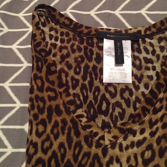 BCBGMaxAzria Tops - • BCBGMaxAzria • leopard print top