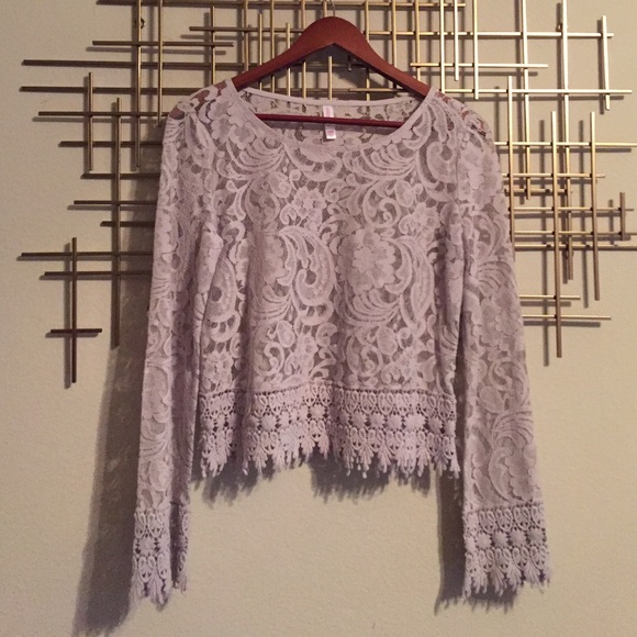 Boho Lace Crop Top✨HP✨