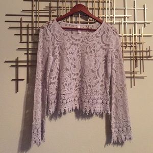 Boho Lace Crop Top✨HP✨