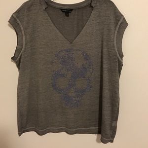 Rock & Republic skull top