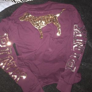 ☀️TRADED☀️ Vs pink long sleeve