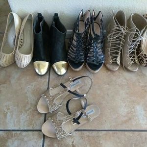 Wedges,pumps sandals bundle