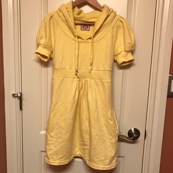 Juicy Couture hooded sweatshirt dress