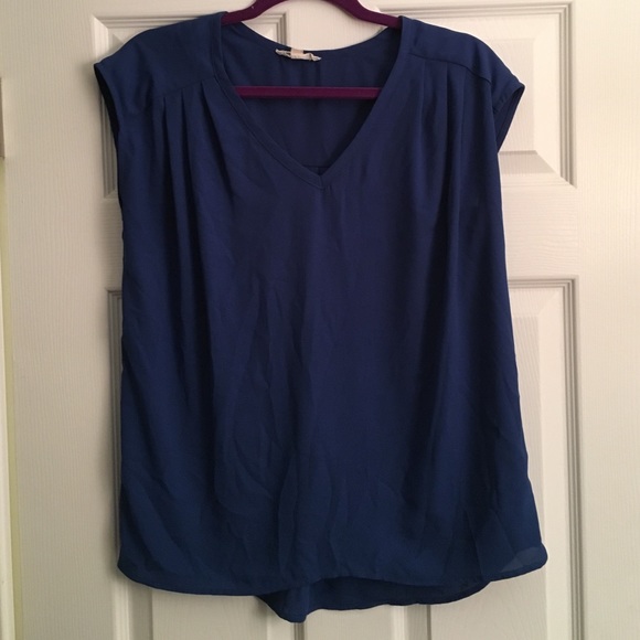 Royal blue dress shirt