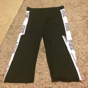 VS PINK leggings! Size small