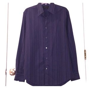 Navy Blue Button Up Dress Shirt from A[X]IST ,