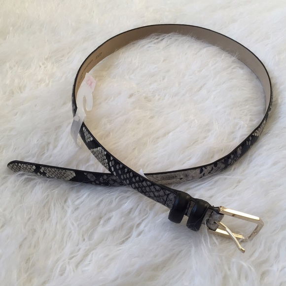 {Mossimo} Snakeskin print belt, NWT - Picture 2 of 4