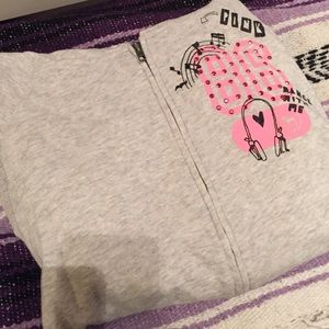 VS PINK Grey Hoodie