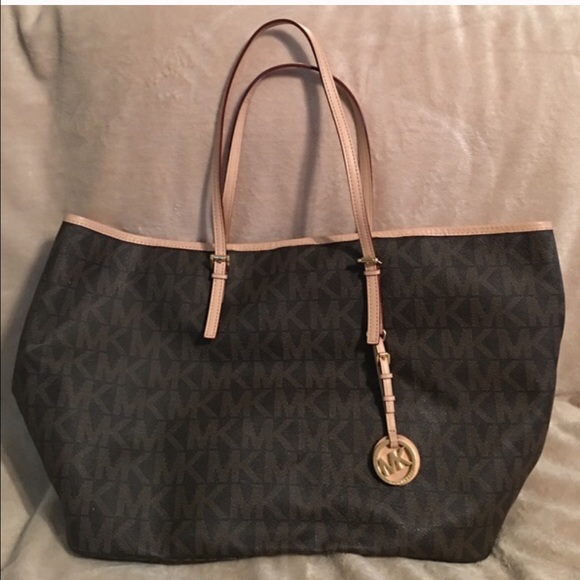 Michael Kors large Hayley Logo Tote