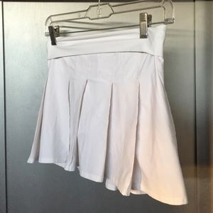 White Tennis Skirt