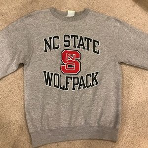 NC State crewneck sweatshirt