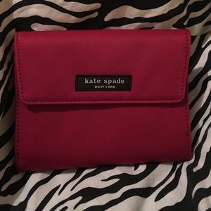 Red Kate Spade Wallet