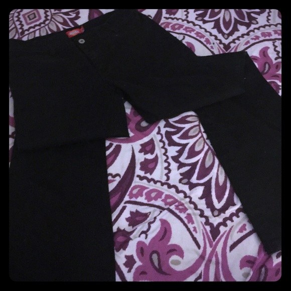 Black Dickies Long Pants