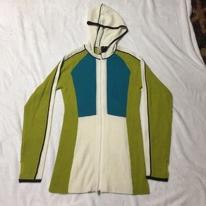 Obermeyer full zip sweater size s NWOT