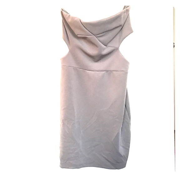 Grey body con with side cutouts