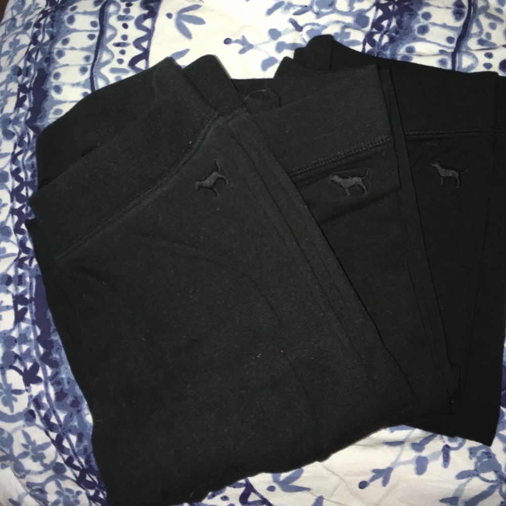 Bundle of 3 Victorias Secret Leggings