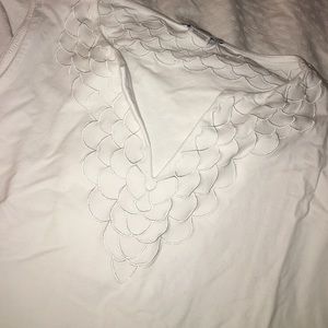 Vineyard Vines White Tank Top Blouse