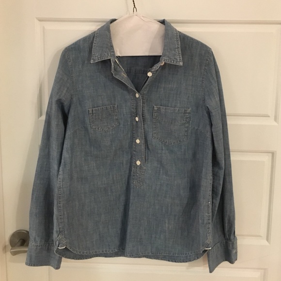 Jcrew Chambray tunic