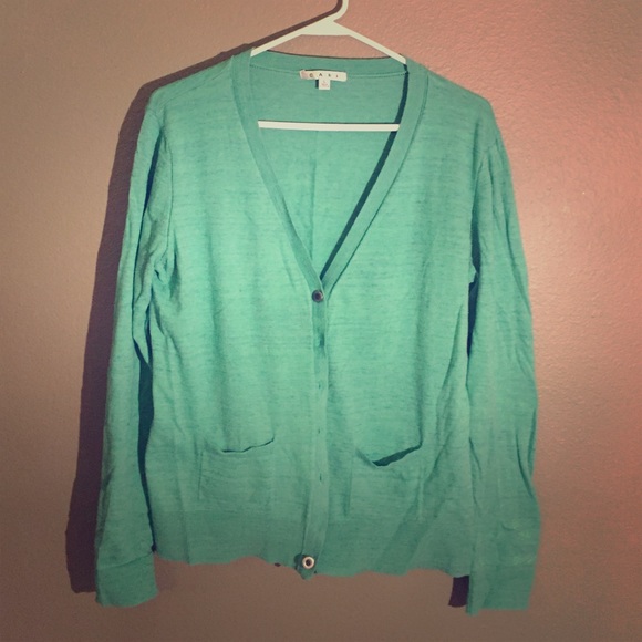 Cabi green cardigan