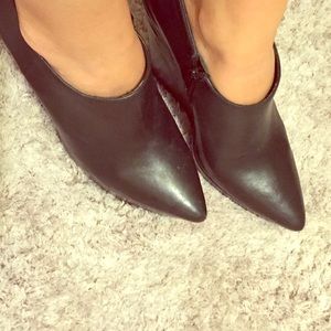 Black Platform ALDO booties