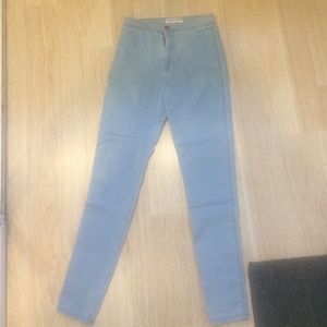 American Apparel "Easy Jean" High waist Light Wash