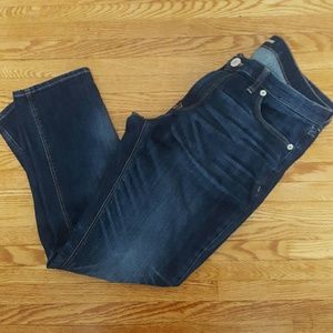 Express Girlfriend Jean in Medium Wash