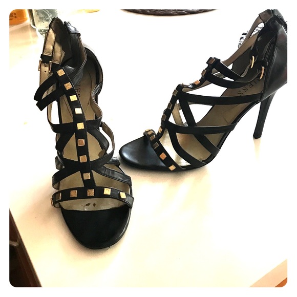 Guess strappy heels
