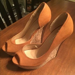 Charming Charlie Cork Wedges