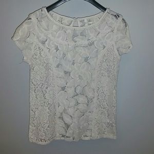 Intricate lace top