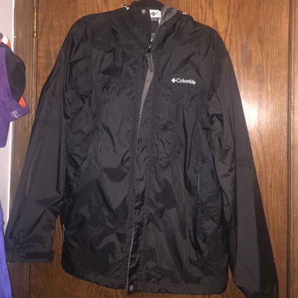 Black Columbia Rain Jacket