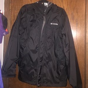 Black Columbia Rain Jacket