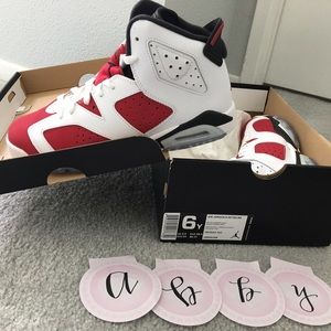 Air Jordan 6 "Carmine"