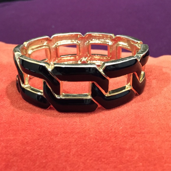 Black and Gold Bangle