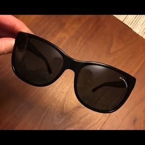 Black Burberry glasses
