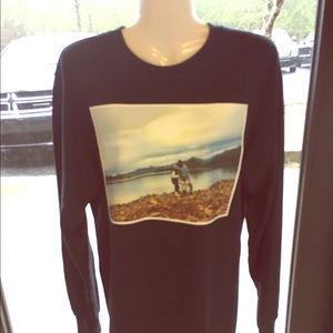 Long sleeve black shirt