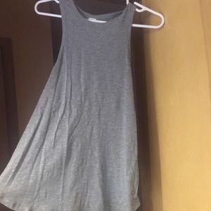 Love Pink Grey Muscle Tee