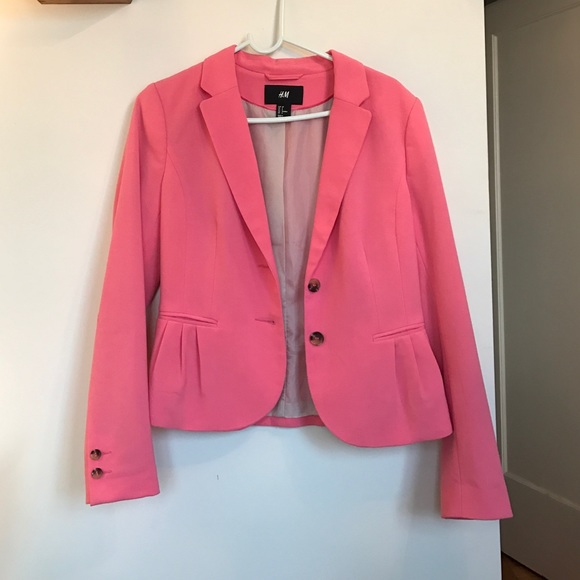 Pink blazer